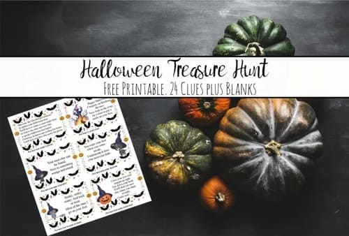 Halloween Treasure Hunt game for halloween