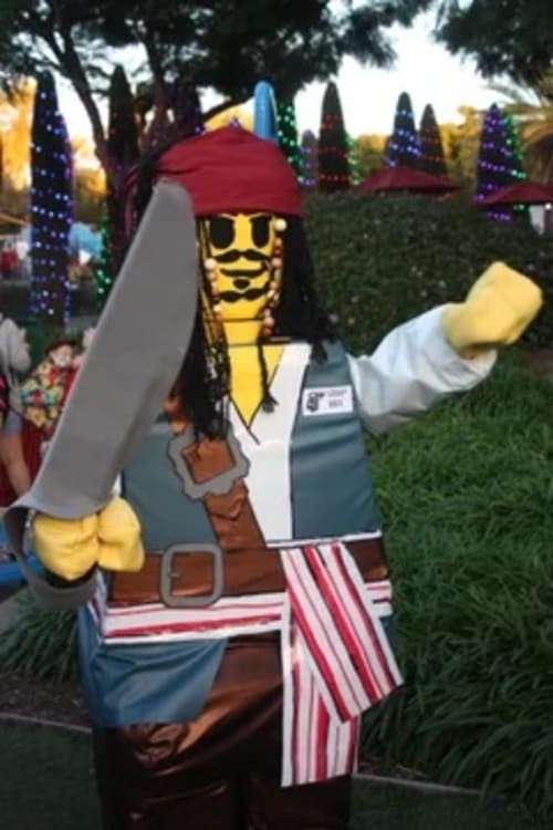 DIY Lego Costumes Jack Sparrow Pirate