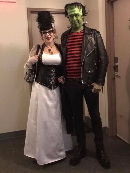 Frankenstein and His Bride