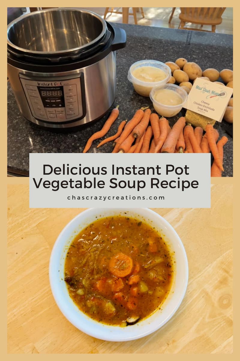 If you're looking for a quick and satisfying meal, look no further than this Instant Pot Vegetable Soup recipe.