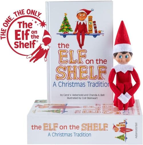 The elf on the shelf a christmas traition book