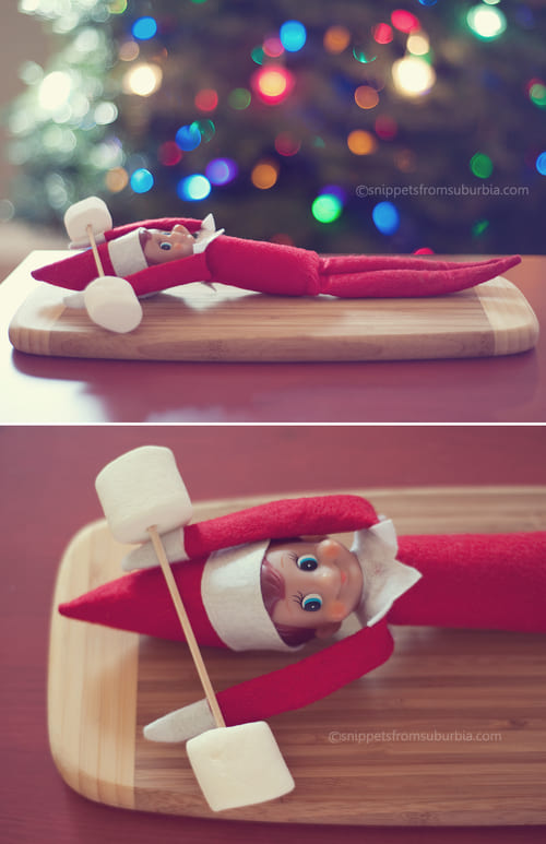 Elf on the Shelf Heavy Lifting