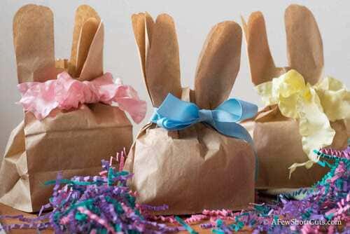 Paper Bag Bunny Bags gift wrapping ideas