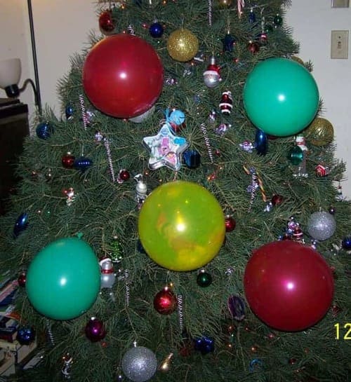 Put Elf on the Shelf in a Balloon