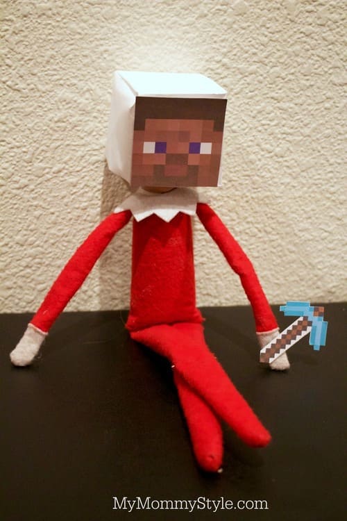 Minecraft Elf on The Shelf