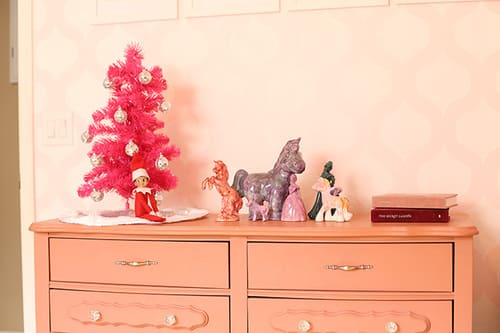 Elf on the Shelf Surprises Kids With Mini Christmas Trees