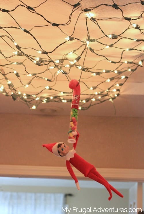 Hanging Using a Candy Cane