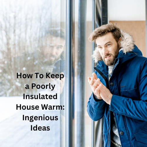 Are you wondering how to keep a poorly insulated house warm?  Fear not, as here are several inexpensive ideas to help you this winter.  