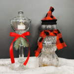 Finalize: Once the glue has dried, your Snowman is complete. You now have two adorable Snowman options to choose from!