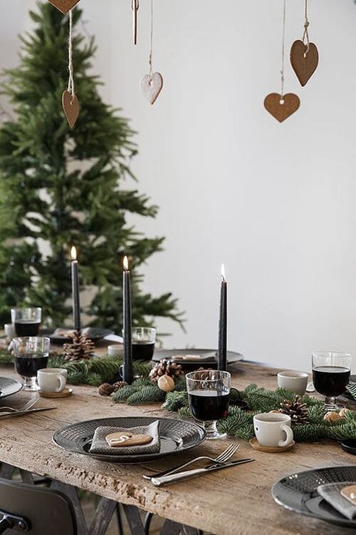 Scandinavian Minimalism “Hygge” Christmas Decorating Themes