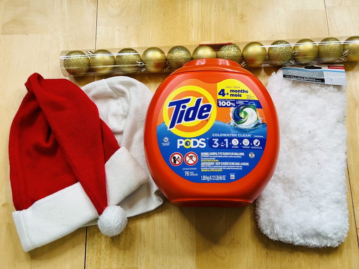 Upcycled Tide Pod Container GnomeMaterials Needed: