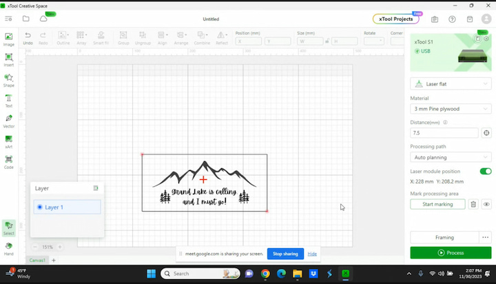 Step 3: Import into X Tools Creator Space Launch X Tools Creator Space and import your design. Ensure all the settings are adjusted according to your preferences. This step sets the stage for a seamless engraving process.