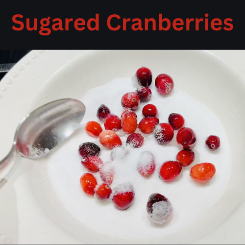 Sparkling Sugared Cranberries: A Festive Delight for Your Taste Buds