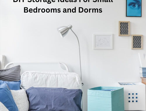 DIY Storage Ideas For Small Bedrooms and Dorms
