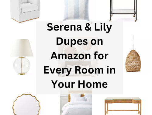 Are you ready to update your home decor and decorating with a modern coastal vibe? I've got the perfect Serena & Lily dupes for your home. 