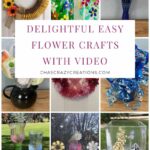 Follow this tutorial where I team up for a craft challenge, making flower crafts from thrift store items. See what I create!