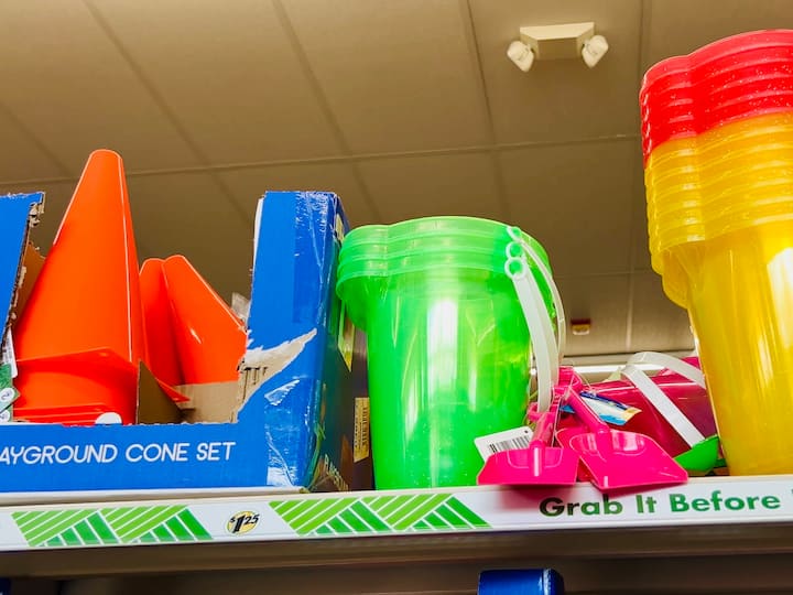 summer dollar tree activities for the beach