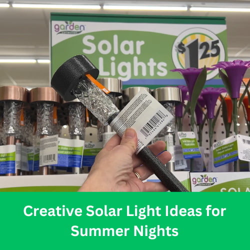 Discover innovative ways to illuminate your outdoor space with these DIY solar light ideas! From repurposed materials to upcycled creations, bring a touch of eco-friendly charm to your summer nights.