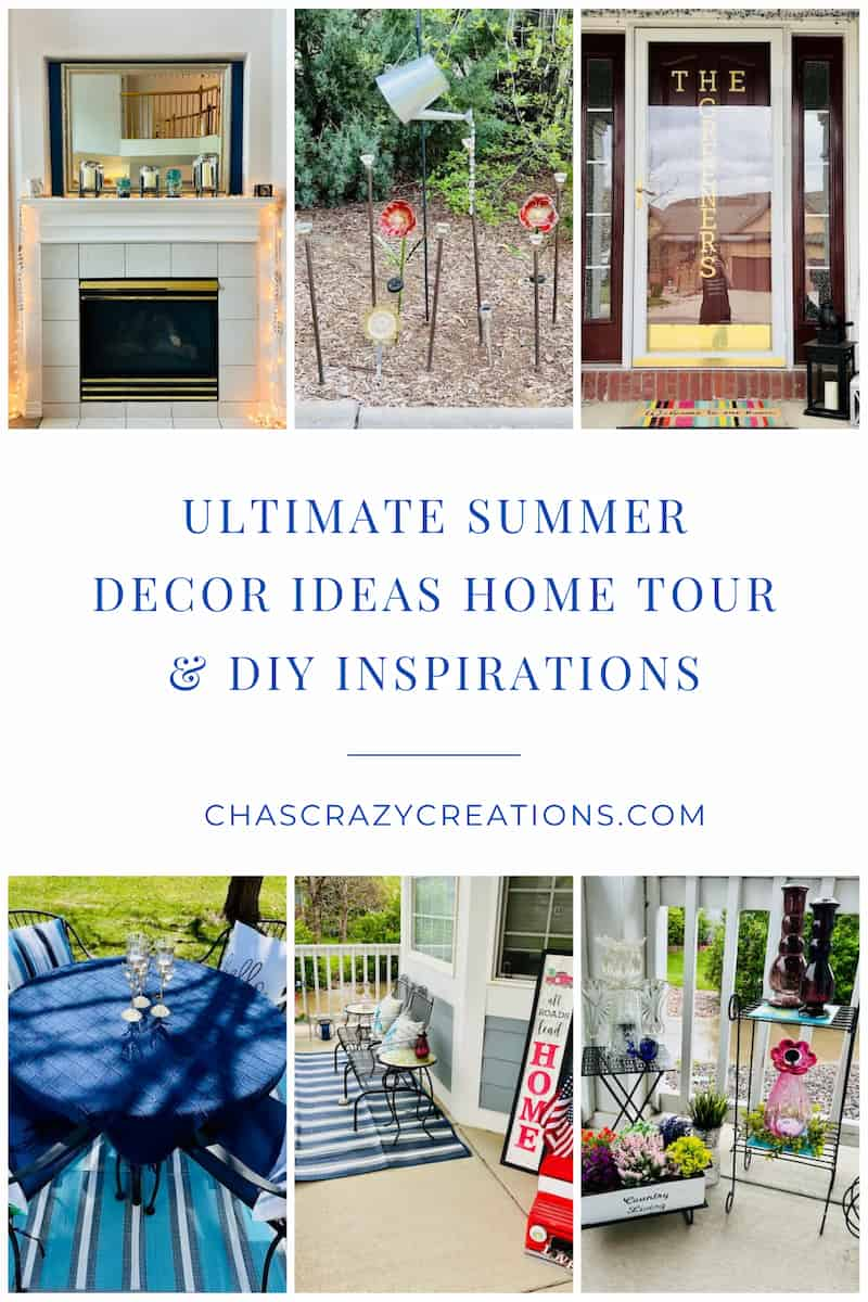 Step into the sunny season with a delightful home tour featuring charming summer decor ideas! Explore creative DIY projects for your front porch, interior spaces, and backyard oasis, perfect for soaking up the warmth and joy of summer.