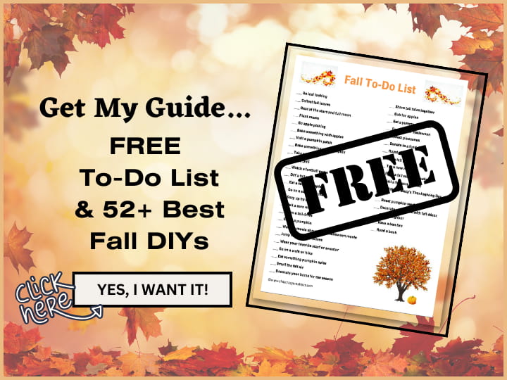 fall freebie sign up