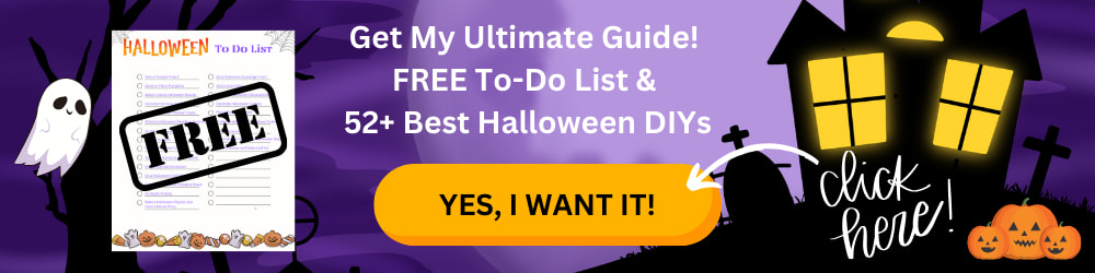 Halloween sign up for DIYs and to do list