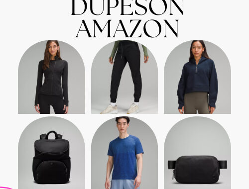 Upgrade your workout wardrobe with these trendy and affordable Lululemon dupes in fashion accessories for men and women found on Amazon.