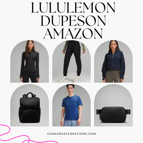 Upgrade your workout wardrobe with these trendy and affordable Lululemon dupes in fashion accessories for men and women found on Amazon.