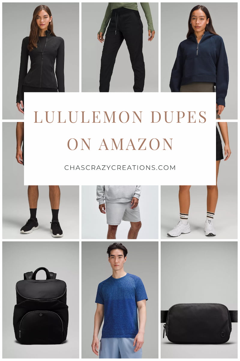 Upgrade your workout wardrobe with these trendy and affordable Lululemon dupes in fashion accessories for men and women found on Amazon.