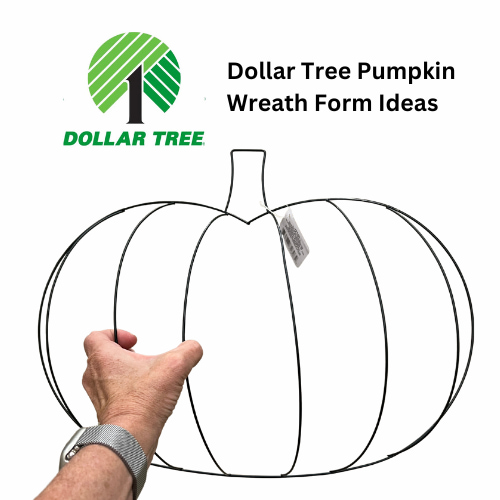 Are you looking for Dollar Tree pumpkin wreath form ideas? Here are several ideas that are not limited to just fall decor and wreaths. 