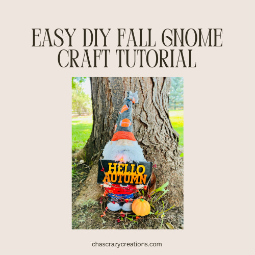 I'll show you how to make an adorable fall gnome craft that's perfect for adding a touch of whimsy to your autumn decor.