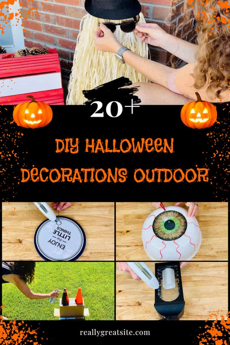 Discover creative DIY Halloween decorations for your outdoor space! Transform your yard with these budget-friendly projects, perfect for a spooky atmosphere this Halloween.