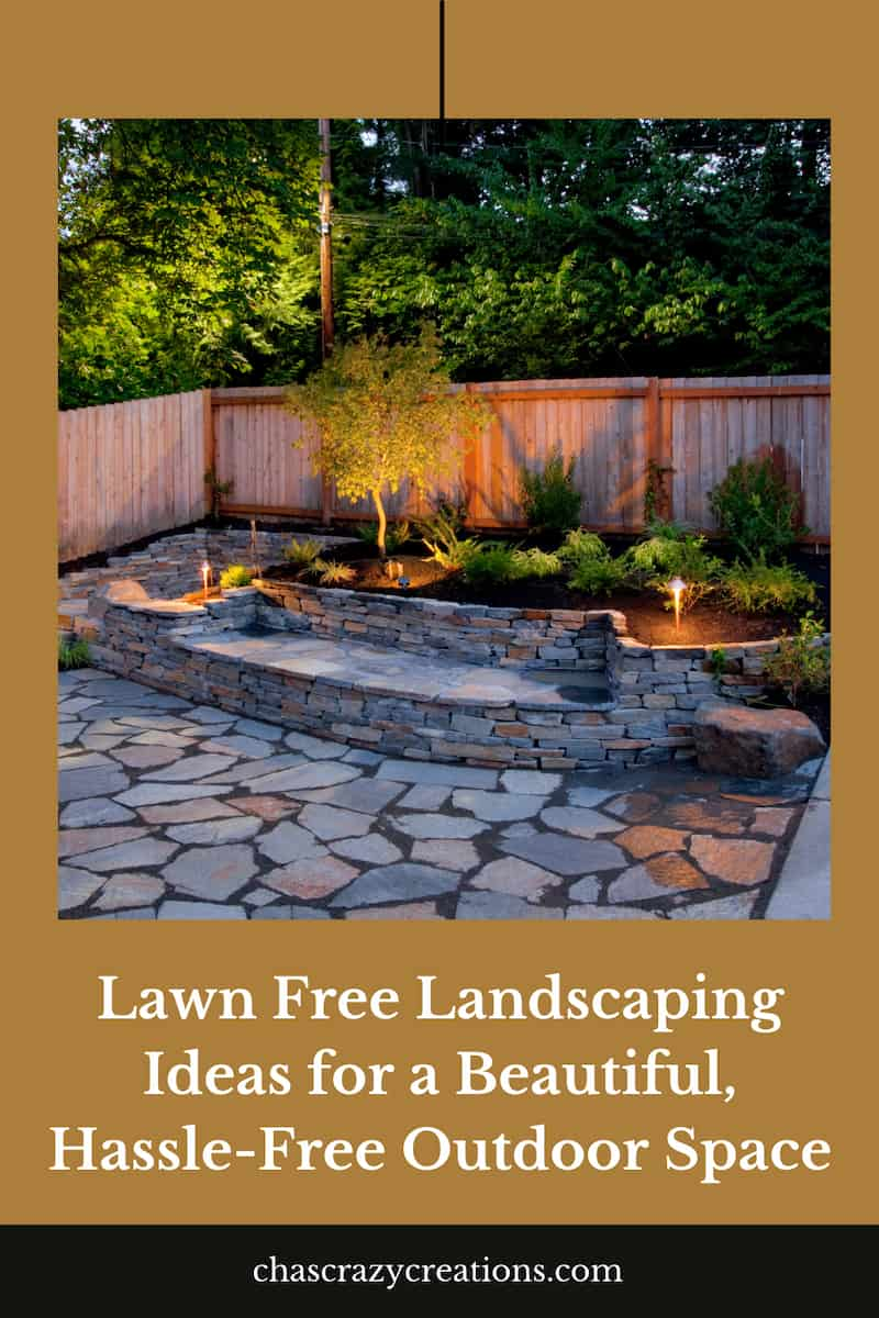 These lawn free landscaping ideas will help you create a stunning, low-maintenance outdoor living space.