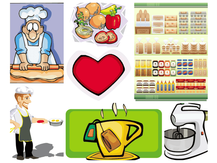 menu planner clip art