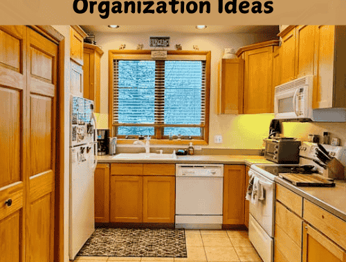 Today I'm sharing diy small kitchen organization ideas that I used in my home. Drawers, cabinets, pantry, and lazy susan tips.