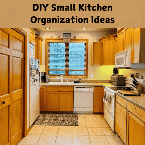 Today I'm sharing diy small kitchen organization ideas that I used in my home.  Drawers, cabinets, pantry, and lazy susan tips.