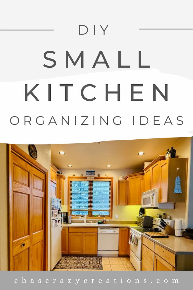 Today I'm sharing diy small kitchen organization ideas that I used in my home.  Drawers, cabinets, pantry, and lazy susan tips.