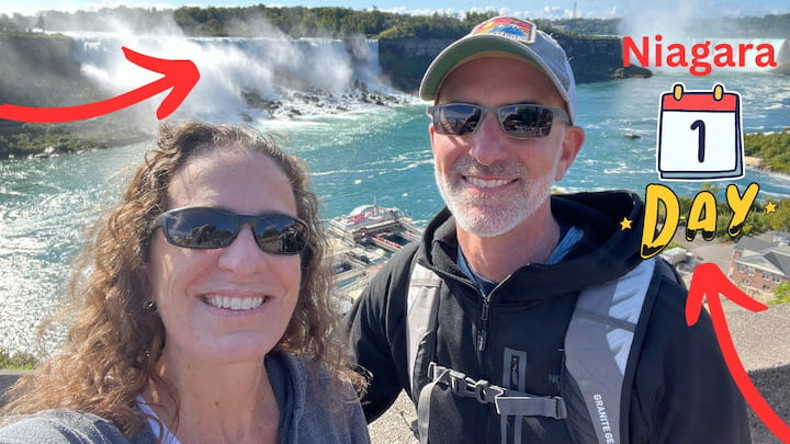 🇨🇦 1 Day in Niagara Falls Canada! 🌊 Day & Night at the Falls, Rainbow Bridge & More 🌈