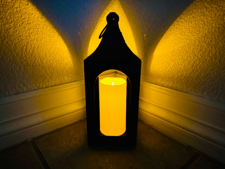 lantern at night 