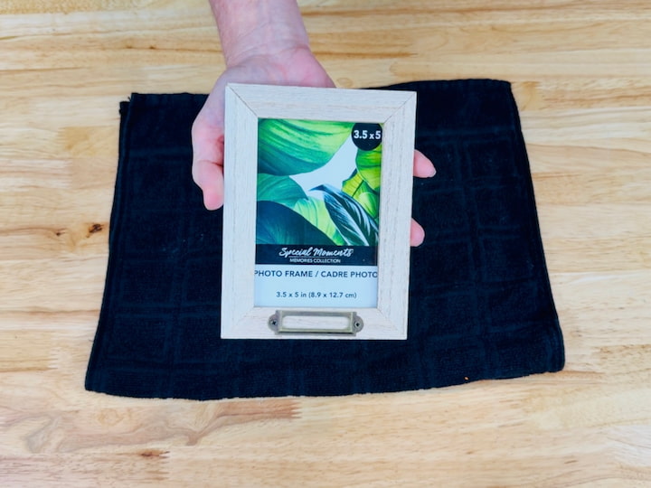 Wooden picture frame