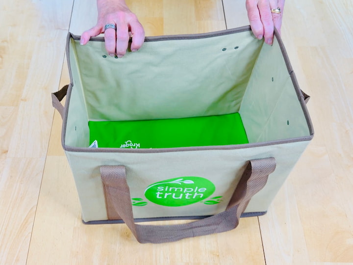 Cloth Collapsible Crates: Ideal for groceries or hauling gear.