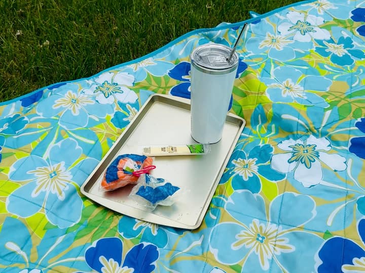 Baking Sheet Tray: Works great as a lap tray for food