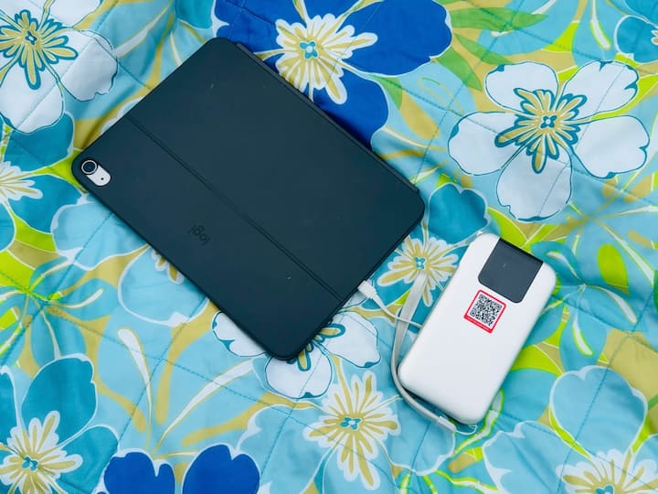 Portable Power Bank: I never leave home without one—it charges everything from phones to iPads.
