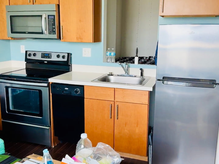 Cleaned kitchen