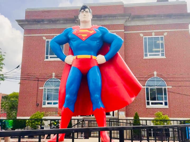 Metropolis, IL – home of the world’s largest Superman

