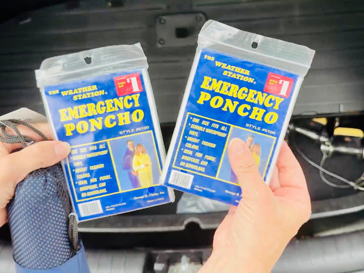 emergency poncho
