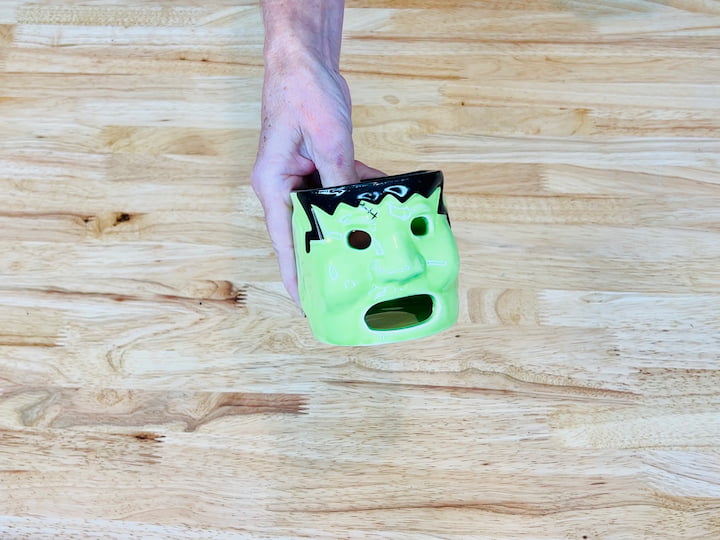Frankenstein candle holder