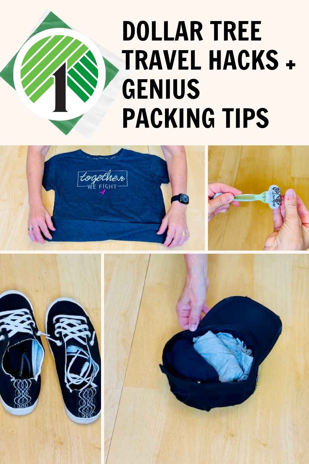 Travel smarter! Discover the best Dollar Tree travel hacks, suitcase folding tips, and packing tricks to save space, time, and money