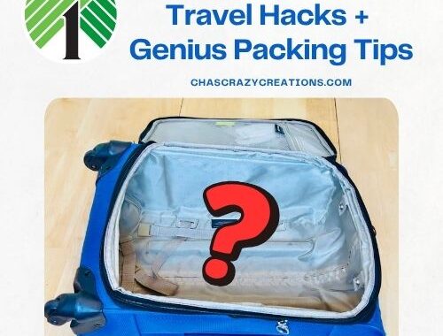 Travel smarter! Discover the best Dollar Tree travel hacks, suitcase folding tips, and packing tricks to save space, time, and money