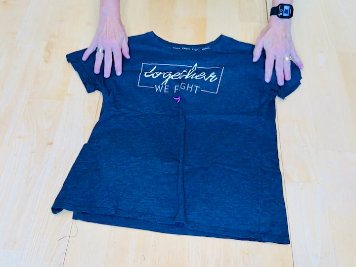 shirt laying flat - military roll