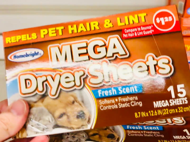 Dryer sheets keep your suitcase and shoes smelling fresh.